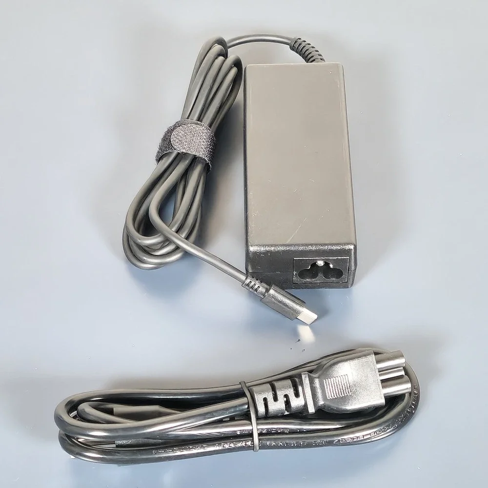 65W USB-C Laptop Charger Replacement AC Adapter PD-67-65‎ Black